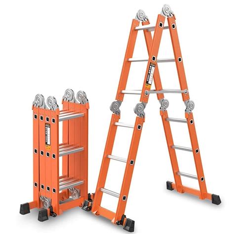 Buy Zaihw Folding Ladder Multi Purpose Aluminium Extension In Step