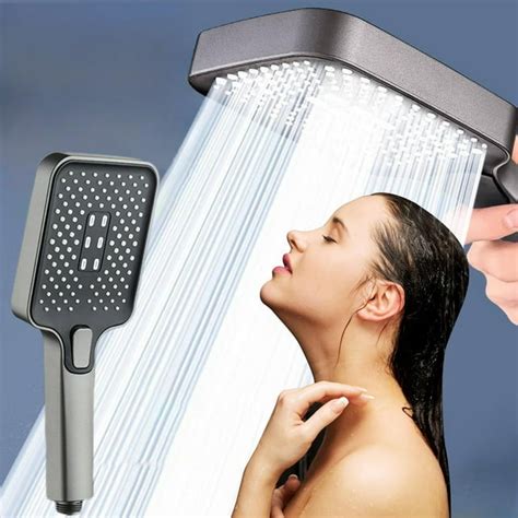 Shower Heads High Pressure 2024 Squares Shower Head With Handheld High