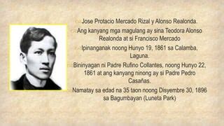 Sino Nga Ba Si Rizal PPT