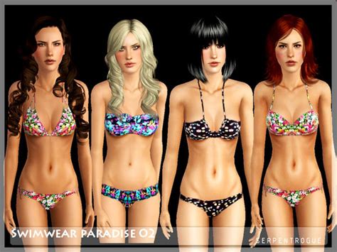 The Sims Resource Lace Lingerie Set