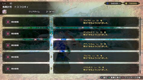 いするぎ︎️pは金獅子㌠ On Twitter 傀異ディアばっか回しててもex4か5クエしか出ないから試しに高レベルex1マルチ参加で