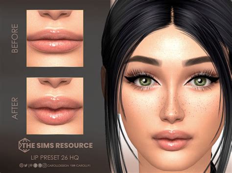 The Sims Resource Lip Preset Hq