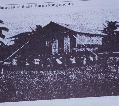 Konsepto Panuto Tingnan Ang Larawan Sa Ibaba Suriin Kung Ano Ito