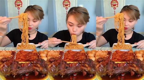 Asmr Mukbang Super Hot Seasoned Chicken Cheese Kimchi Fried Food Enjoying Youtube