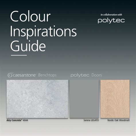 Find your design inspiration. Download the new Caesarstone® Colour ...