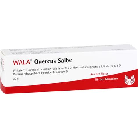 Wala Quercus Salbe Bei H Morrhoiden G Salbe