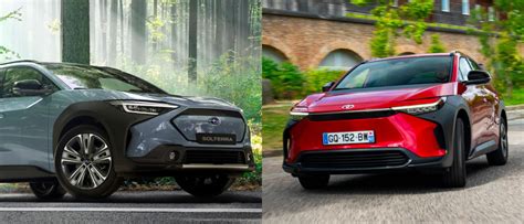 Toyota Bz X Vs Subaru Solterra Ces Deux Suv Lectriques Sont Des