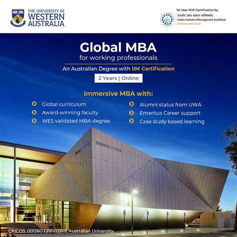 university  western australia global mba  linkedin uwa global