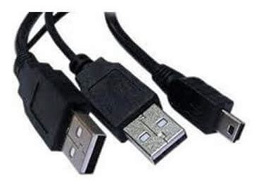 Cabo Y Usb Mini 5 Pinos A Macho X 2 Usb A Macho Para Hd R 21 99 Em