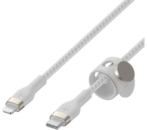 Belkin Braided Lightning To Usb Type C Cable 1 M White