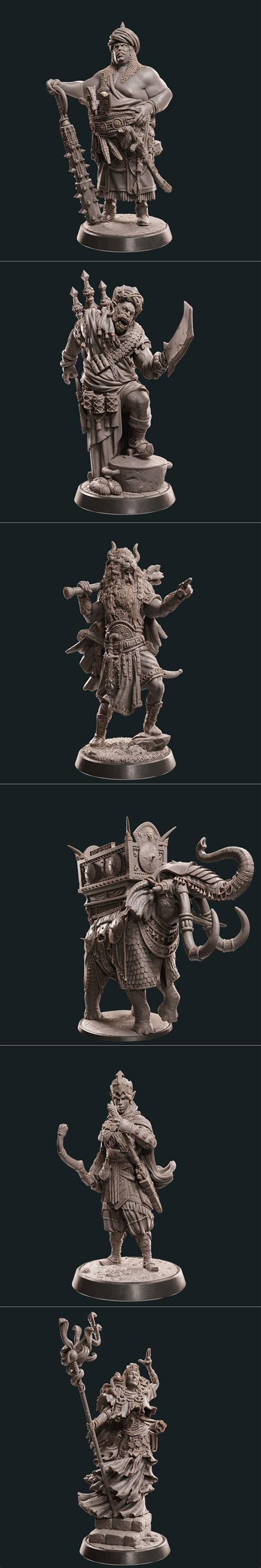 Loot Studio Fantasy Voracious Sands September 2023 3d Print Model