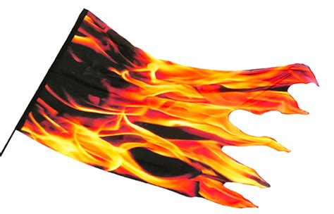 Fire Flames Cut Out Ends Worship Flag High Praise Banners