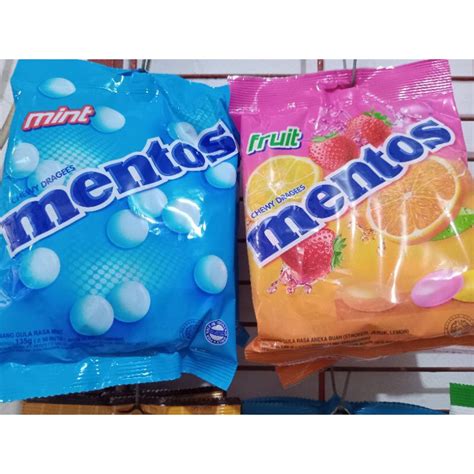 Jual PERMEN MENTOS RASA MINT FRUIT Shopee Indonesia