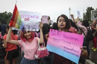 Aksi Womens March Jakarta 2017 DATATEMPO