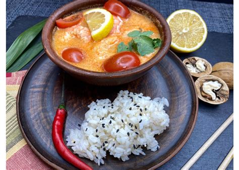 Том Ям с курицей (+ рис) | Японо суши