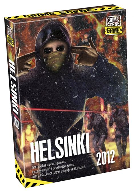 Gamestorm Crime Scene Helsinki Lautapeli Tactic Games