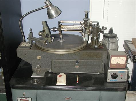 First Vinyl Cutting Lathe At Post Pro