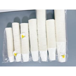 Pcs Paper Cup Double Coated For Hot And Cold Environmentally Friendly Food Grade Disposable