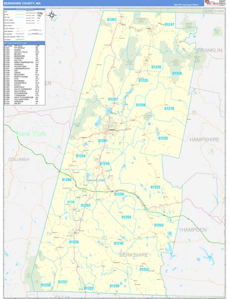 Maps Of Berkshire County Massachusetts