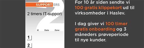 Det gør ondt på os hvis det gør ondt på jer Supporters ITaaS it