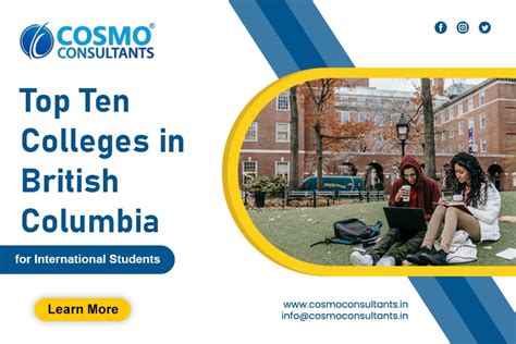 Top Ten Colleges in British Columbia for International Students