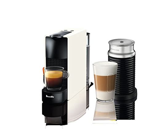 Nespresso Essenza Mini Original Espresso Machine Bundle With Aeroccino Milk Frother By Breville