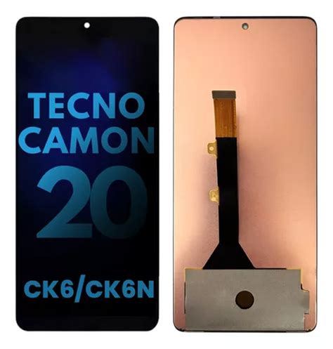 Tela Display Touch Cristal Frontal Tecno Camon 20 Ck6 Origin