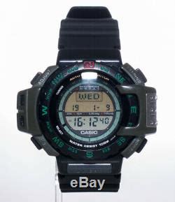 CASIO ProTrek PRT 40 Triple Sensor Module 1470 Digital Men S Wrist