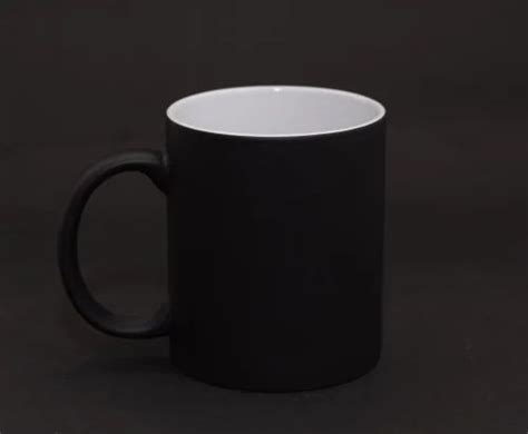 Black Printed Sublimation Magic Mug For Promotional Size 11 Oz At Rs