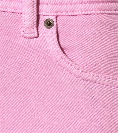 Acne Studios Denim Skinny Jeans In Pink Lyst