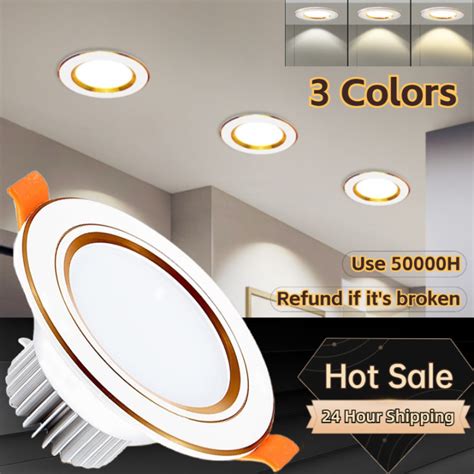 Nordic Style Tricolor Dimming W W W W Led Lights Ceiling Light