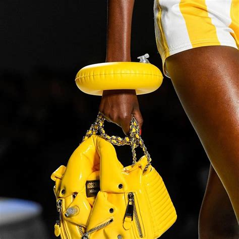 Moschino Inflatable Effect Biker Bag Spring Summer 2023 Collection