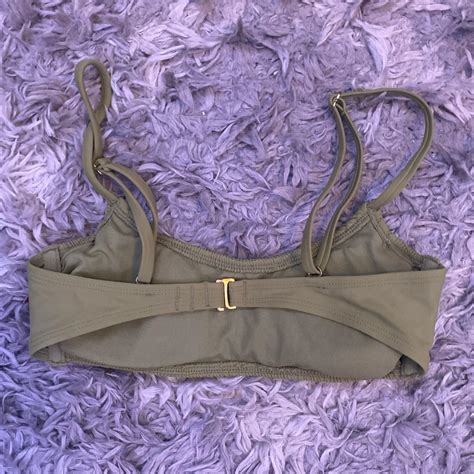 Xhilaration Women S Green Bikini And Tankini Tops Depop