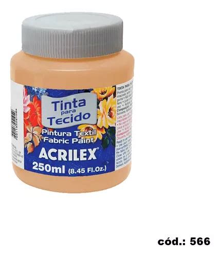 Pintura Para Tela Acrilex Peach 250 Ml MercadoLibre