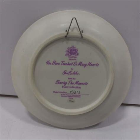 Buy The 2 Precious Moments Collector Plates Goodwillfinds