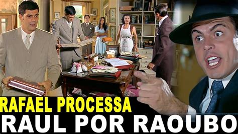 ALMA GÊMEA Rafael DESCOBRE que ESTÁ SENDO ROUBADO por Raul e Cristina