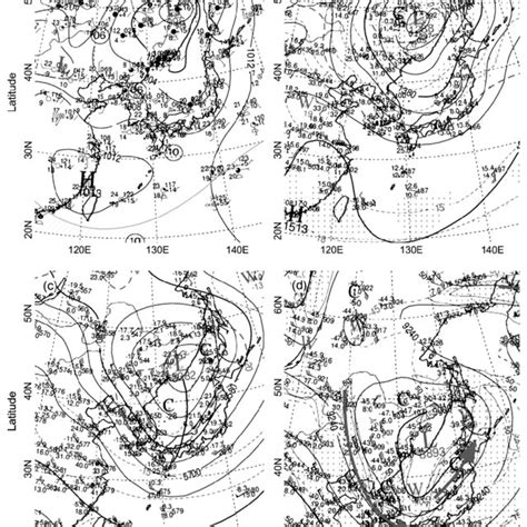 Weather Charts For 0000 Utc 6 May 2012 At A The Surface B 850 Hpa Download Scientific