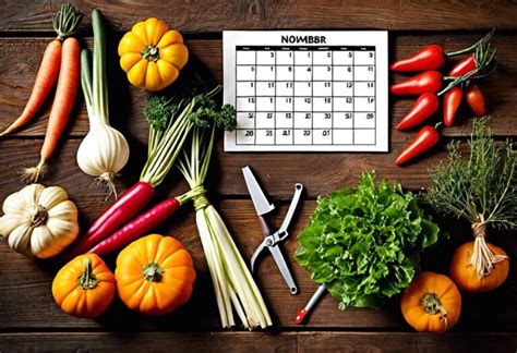 Calendrier Potager Novembre Que Semer Et Planter