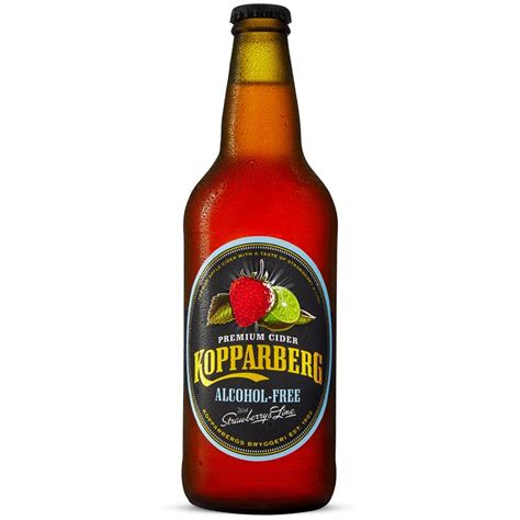 Kopparberg Non Alcoholic Strawberry And Lime 8 X 500ml The Beer Trading