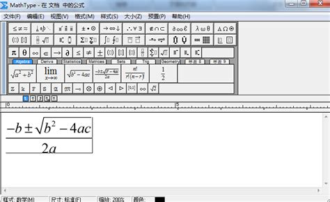 Mathtype在microsoft Office Word中的应用 Mathtype中文官网