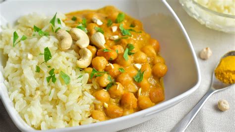 Curry De Garbanzos Con Arroz Basmati Mi Nueva Receta Favorita Youtube