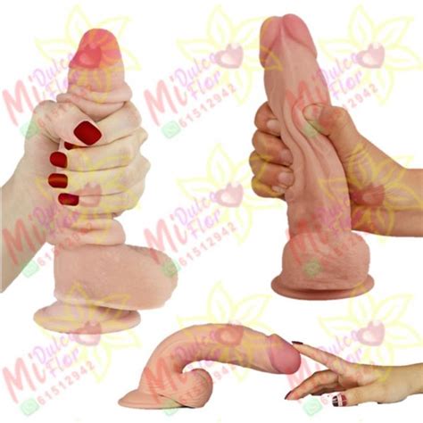 Pene en TPR sin vibración SUPER REALISTICO 20 x 4cm Sex Shop Mi Dulce