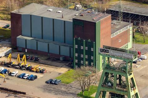 Oberhausen Aus Der Vogelperspektive Geb Ude Auf Dem Gel Nde Des