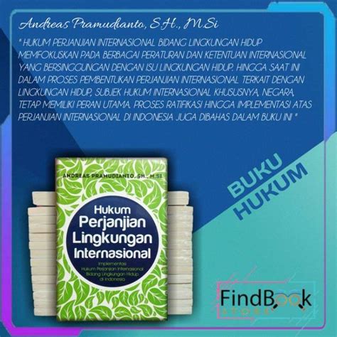 Jual Buku Hukum Hukum Perjanjian Lingkungan Internasional Andreas