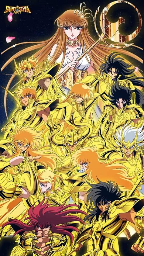 Pin De Bonjovi En Dorados Poster Oficial Saint Seiya Arte Poster