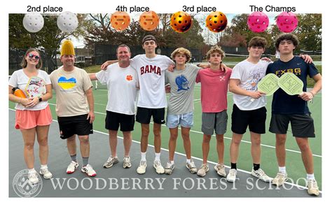 Woodberry Forest School Photo Album Pickleball