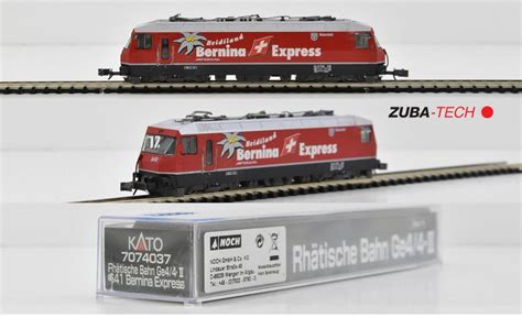 Kato 7074037 E Lok Ge 4 4 III RhB Spur N Analog Mit OVP Kaufen Auf