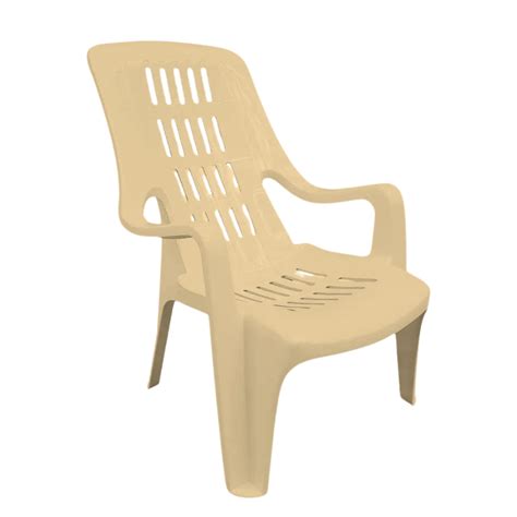 Banco de Plástico Relax Nude Produtos Loja das Cadeiras