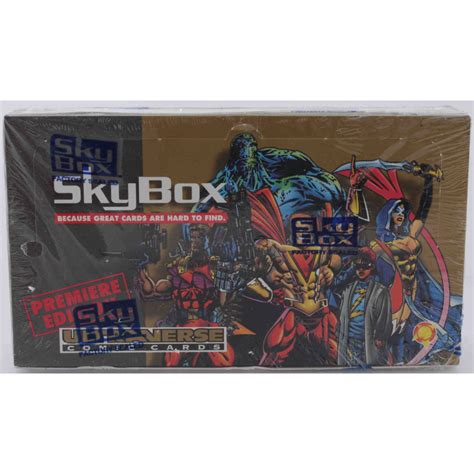 1993 Skybox Ultraverse Series 1 Comics Card Box With 36 Packs