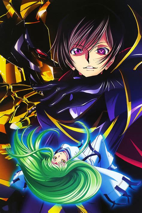 Code Geass Zero Lelouch Japanese Anime Series Poster My Hot Posters